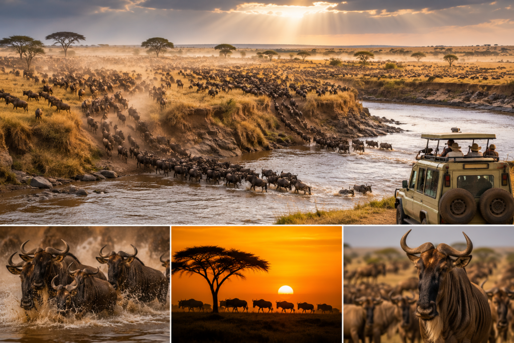 Wild beast migration